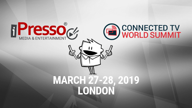 iPresso Media&Entertainment na konferencji Connected TV World Summit w Londynie