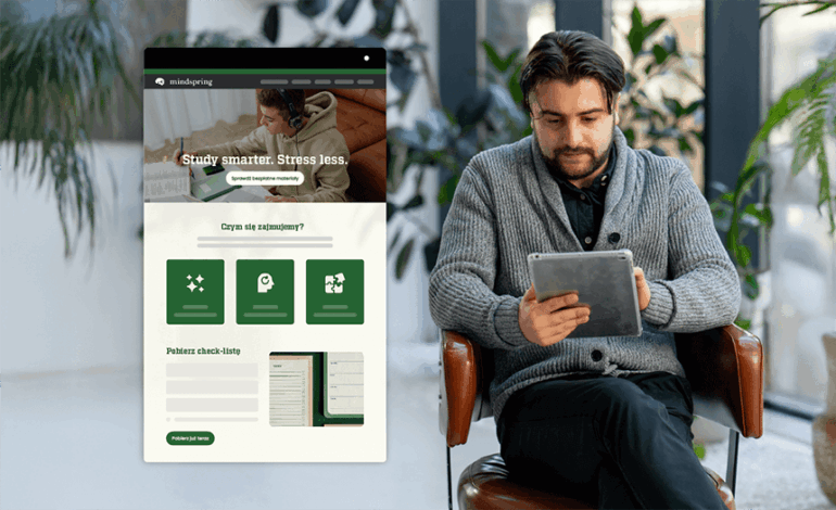 Zmieniaj kliknięcia w klientów: odkryj nowy, potężny kreator Landing Page w iPresso